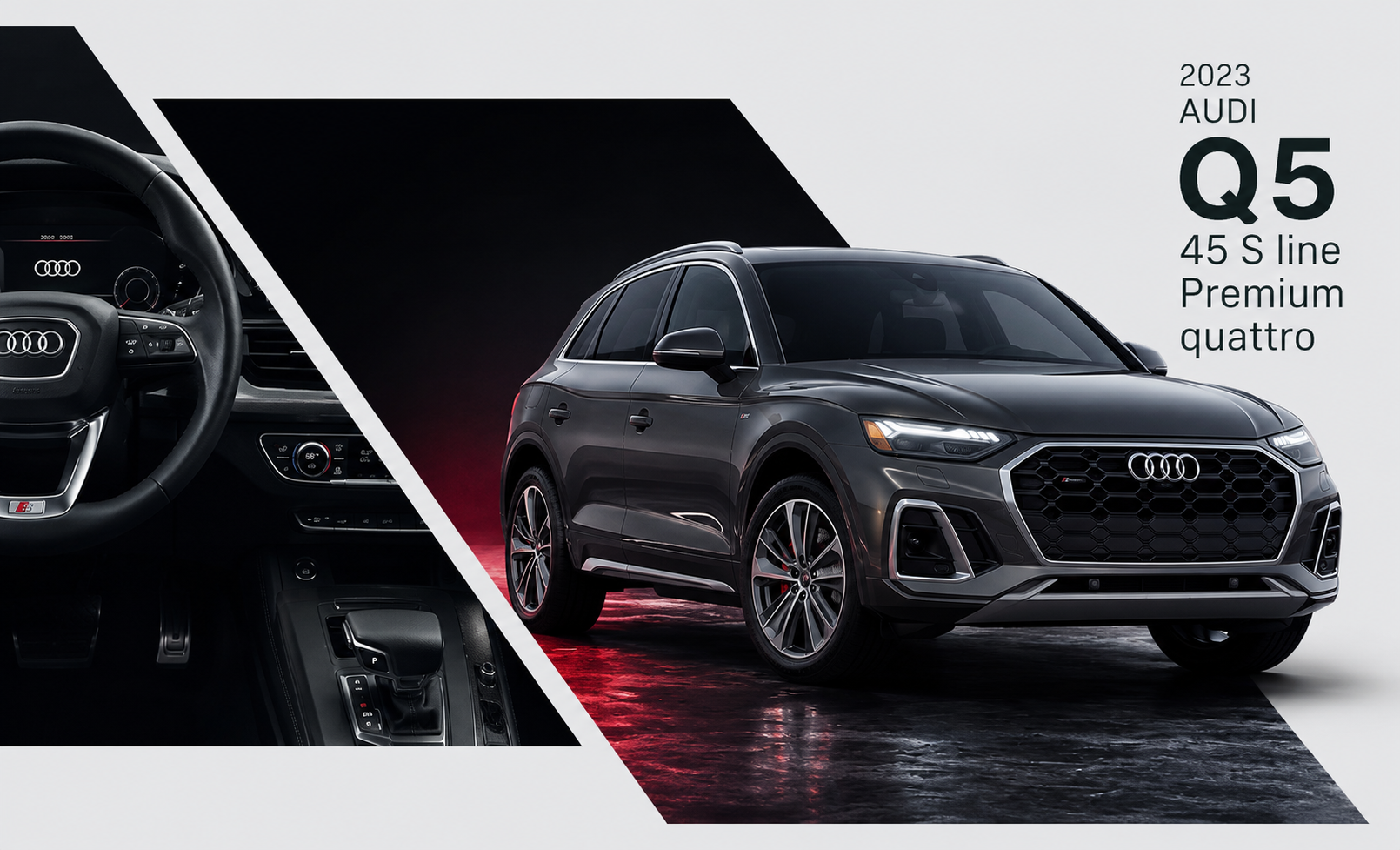 2023 Audi Q5 45 S line Premium quattro Used Audi Q5 at Major World in Queens, NY